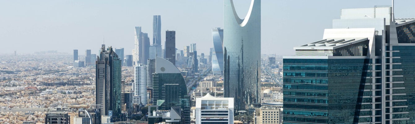 Skyline in Saudi Arabia