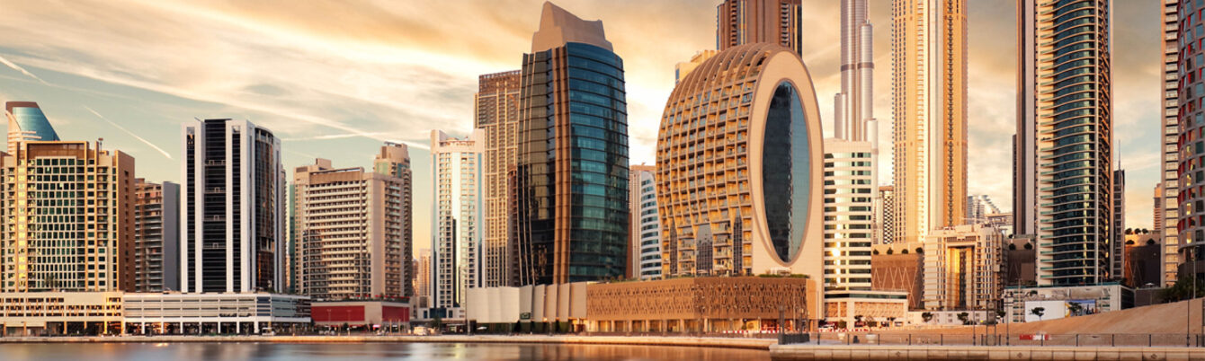 City skyline in the UAE