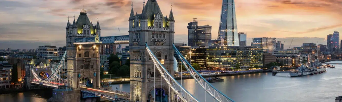 London, UK skyline
