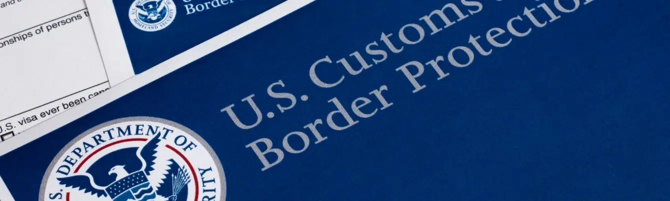US CBP agency paperwork