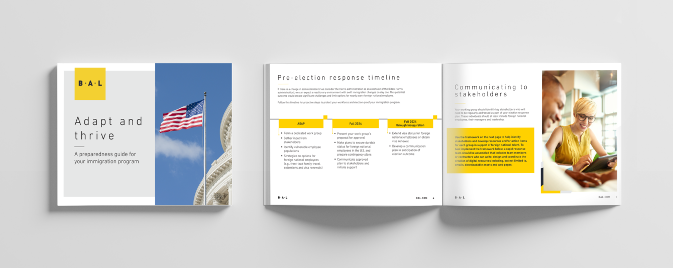 Adapt and thrive – Preparing your immigration program for any election outcome